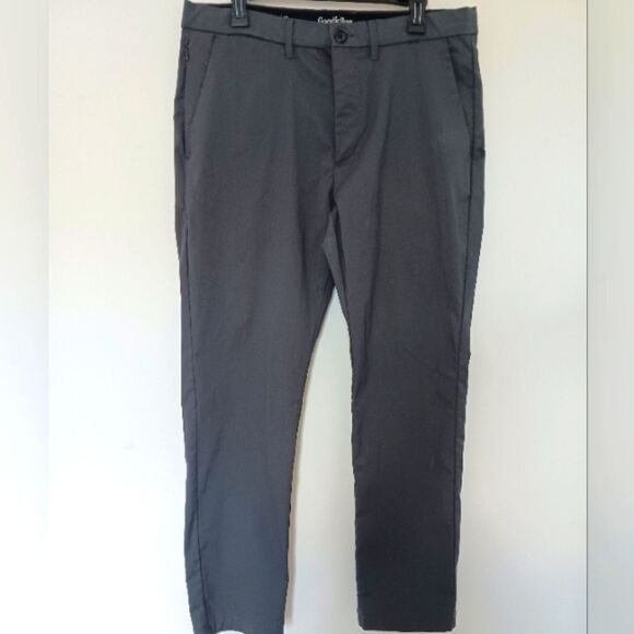 Goodfellow & Co. Men's Slim Fit Tech Chinos Pants Charcoal Size 36W X 32L - Picture 5 of 13
